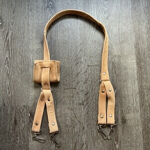 Leather Suspender Pistol Holster